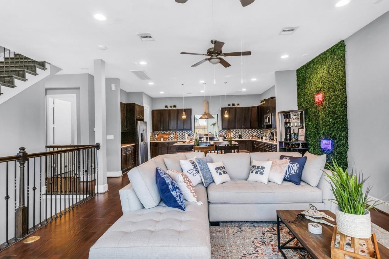 Modern, Houston Inspired House With Best Views Of Downtown! - Less Than 1 Mile To Eado Midtown Bars Home Bagian luar foto