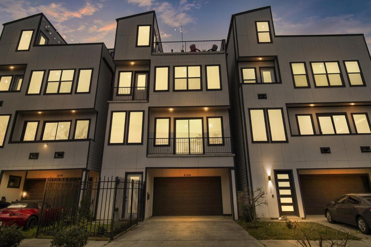 Modern, Houston Inspired House With Best Views Of Downtown! - Less Than 1 Mile To Eado Midtown Bars Home Bagian luar foto